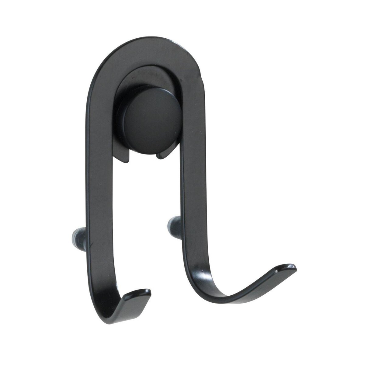 Wenko Crochet mural porte serviette indus Classic - Noir