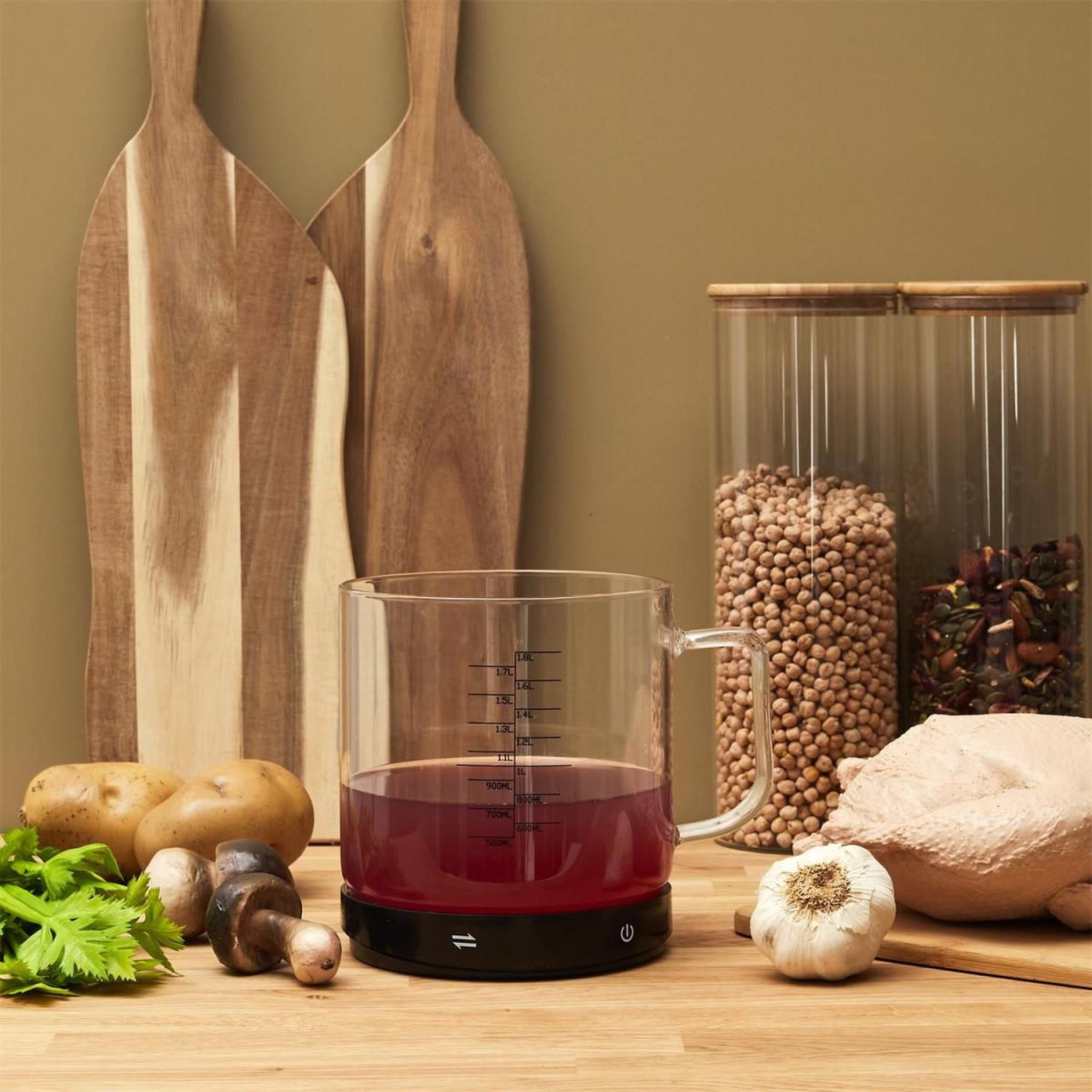 Voir la diapositive 6 : COOK CONCEPT Balance verre doseur  amovible  1,5l transparent