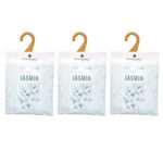 COMPTOIR DE LA BOUGIE Lot de 3 Cintres Parfumés  Accro  14cm Jasmin