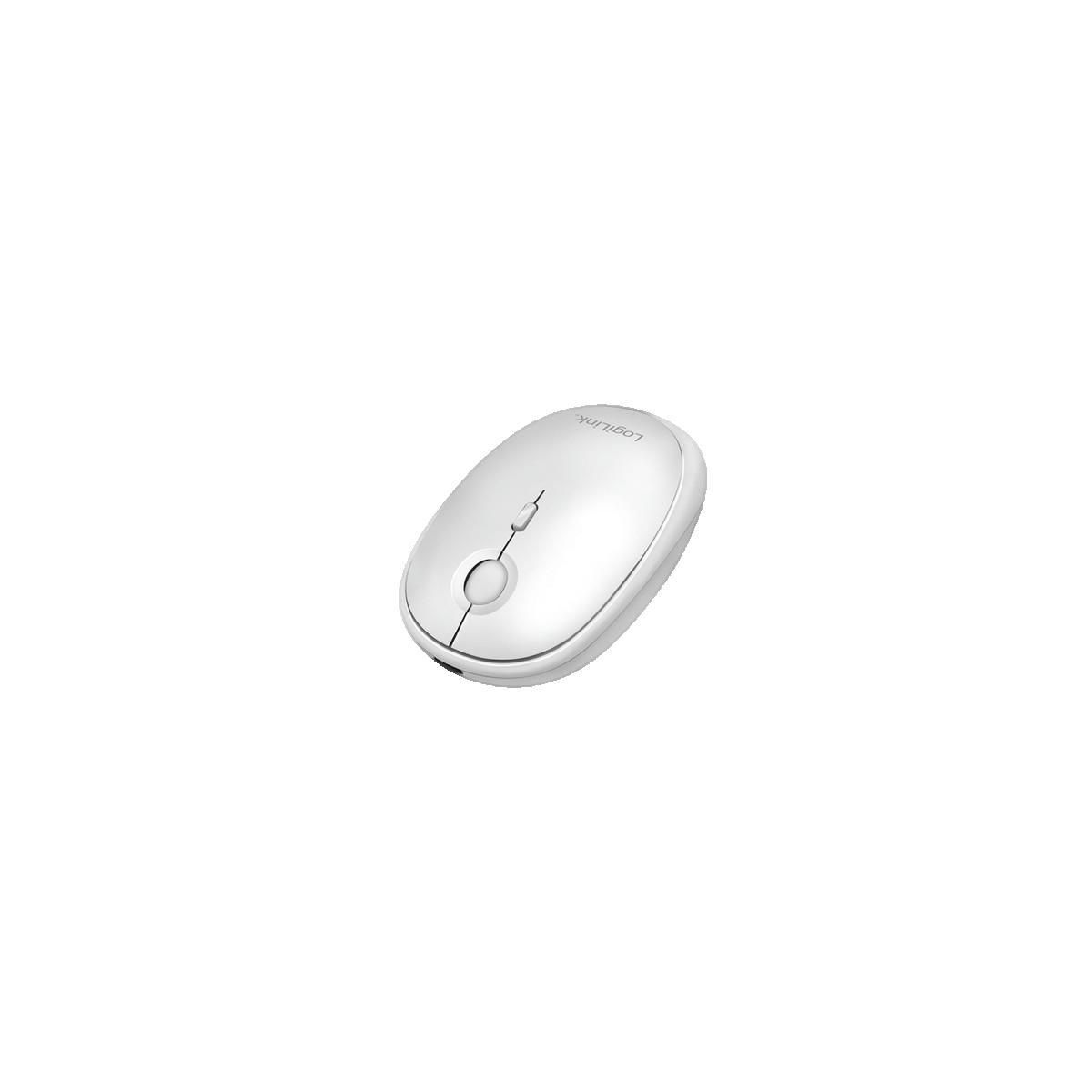 LOGILINK Souris sans fil LogiLink ID0205 ambidextre blanche
