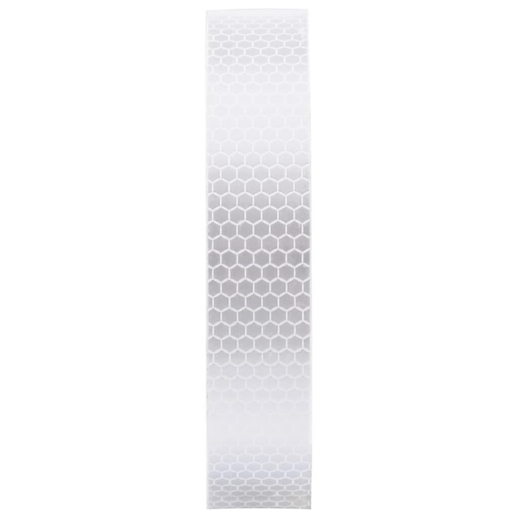 Voir la diapositive 3 : VIDAXL Bande reflechissante Blanc 2,5 cmx20 m PVC