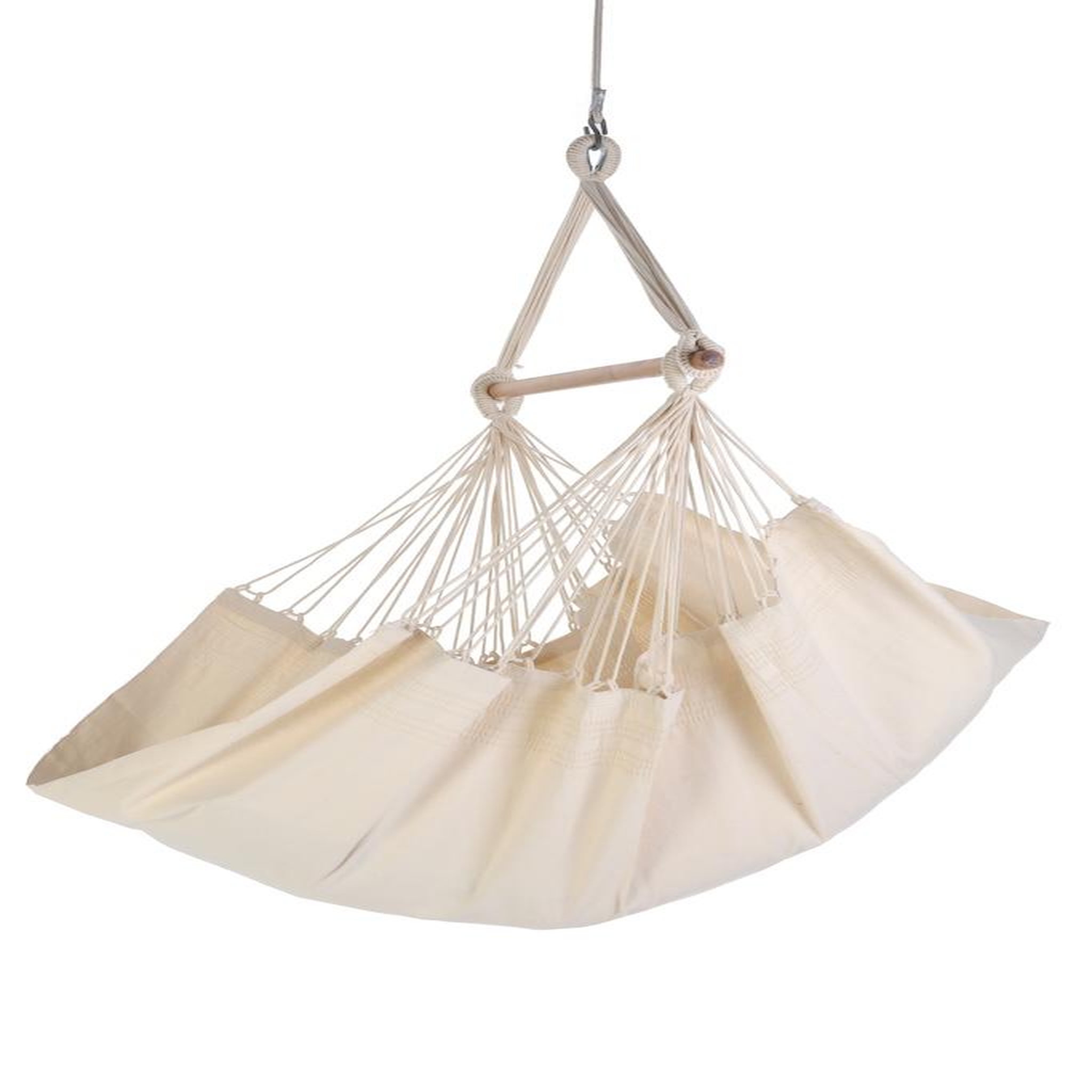 Proloisirs Hamac Toile Personal 105 Frange - Naturel