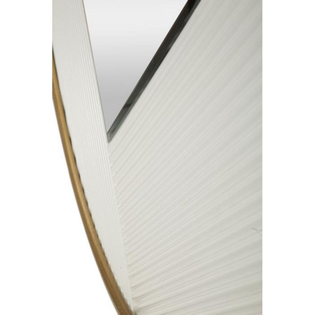 Paris Prix Miroir Mural Déco  Tolosa  80cm Blanc & Or