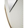 Voir la diapositive 4 : Paris Prix Miroir Mural Déco  Tolosa  80cm Blanc & Or