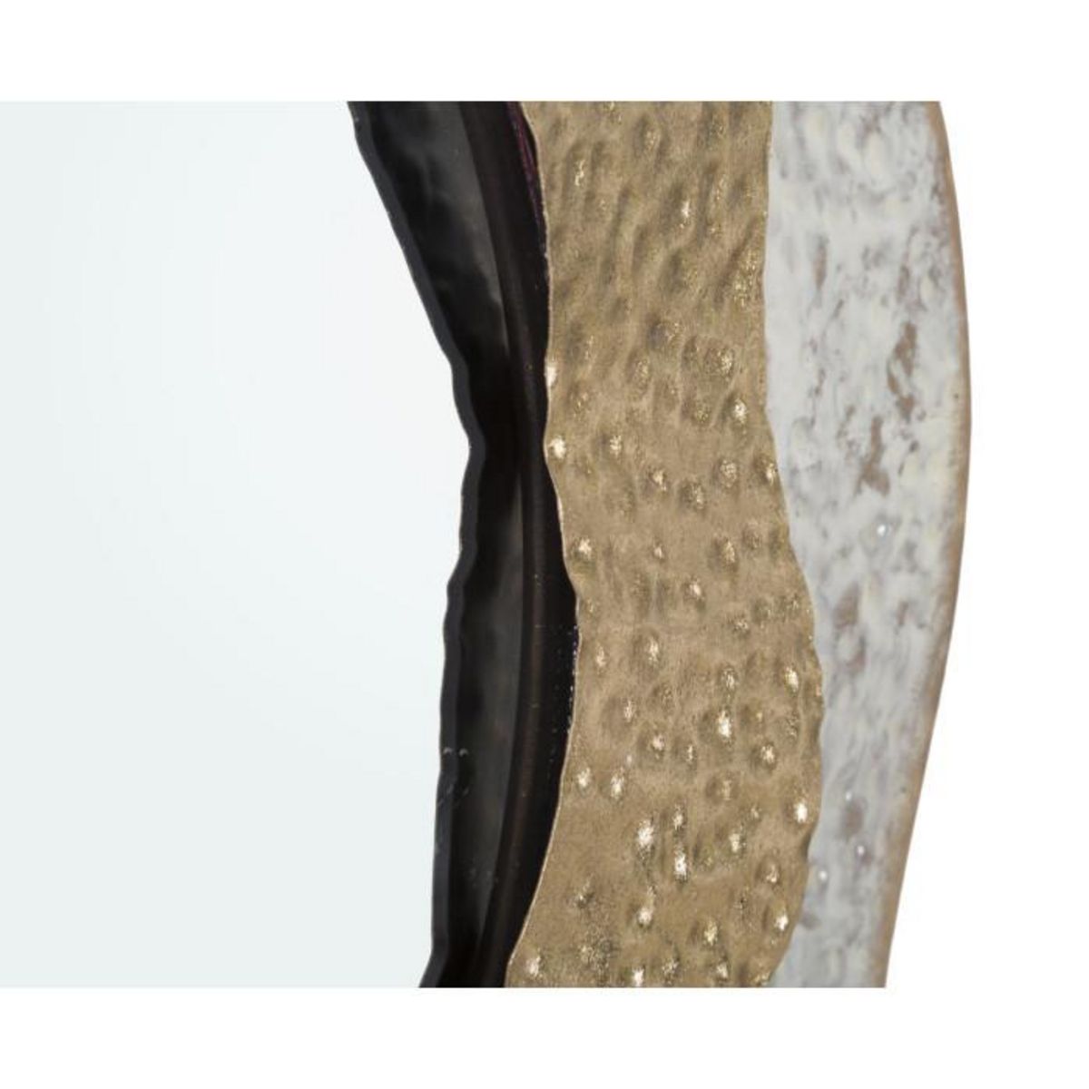 Paris Prix Miroir Mural Design  Shai  54cm Crème & Or