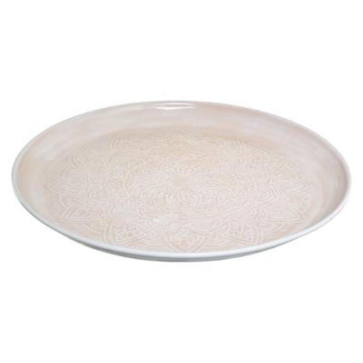 FIVE Plateau de Présentation Rond  Récif  41cm Gris