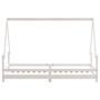 Voir la diapositive 5 : VIDAXL Cadre de lit pour enfants blanc 80x200 cm bois de pin massif