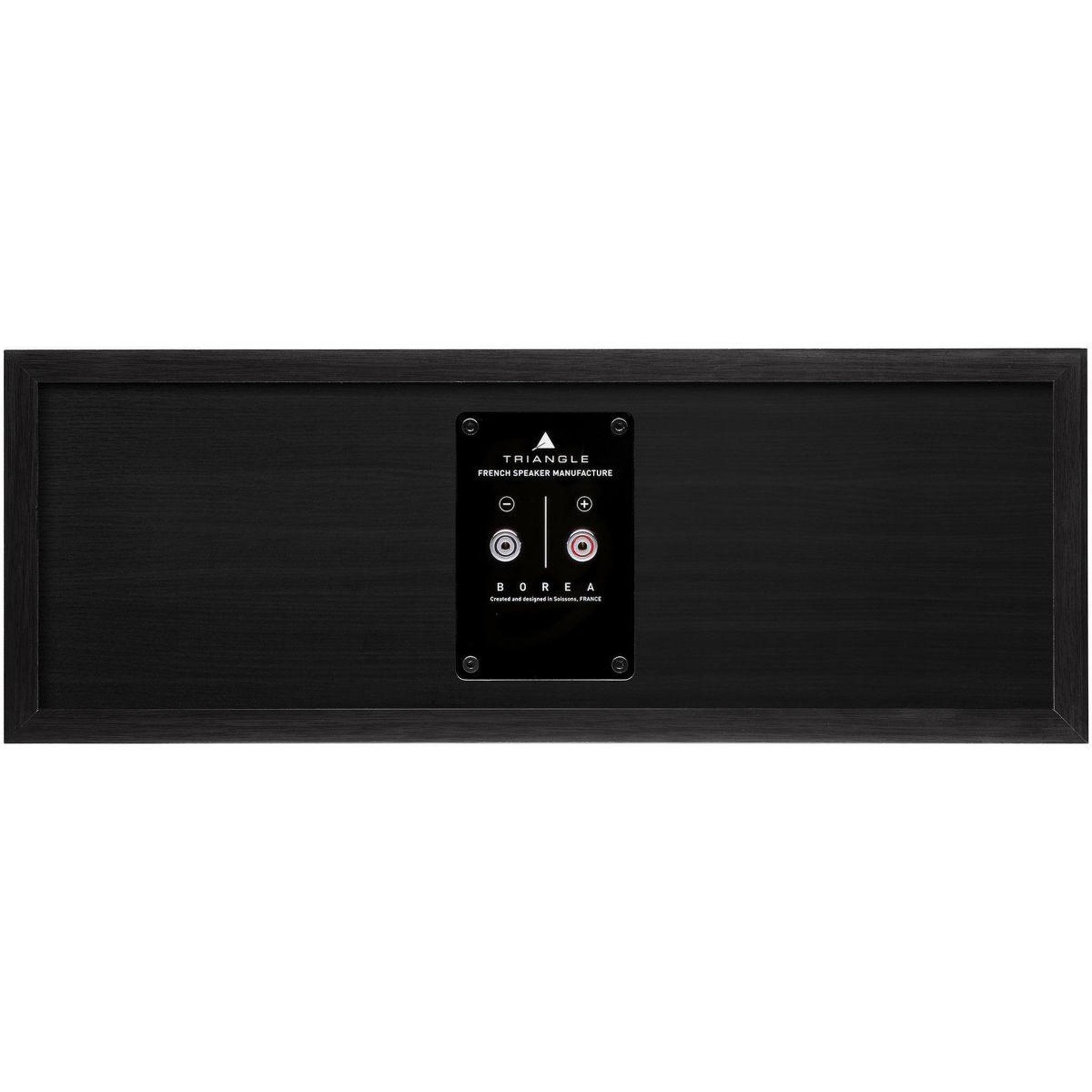 Voir la diapositive 4 : Triangle Enceinte centrale Borea BRC2 Noir