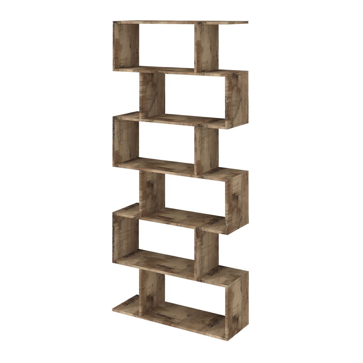 Bibliothèque verticale 6 étagères NOCI