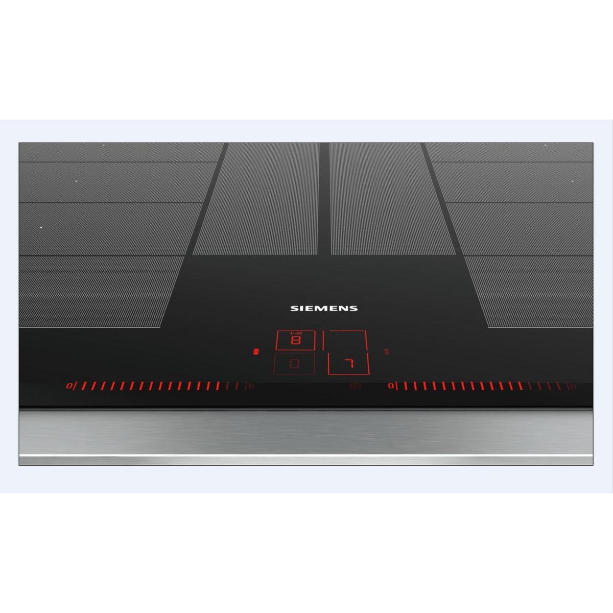 Siemens Plaque de cuisson induction 80cm 4 feux 7400w - ex851lyc1f