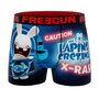 Voir la diapositive 3 : FREEGUN Lot de 3 boxers enfant Lapins Crétins