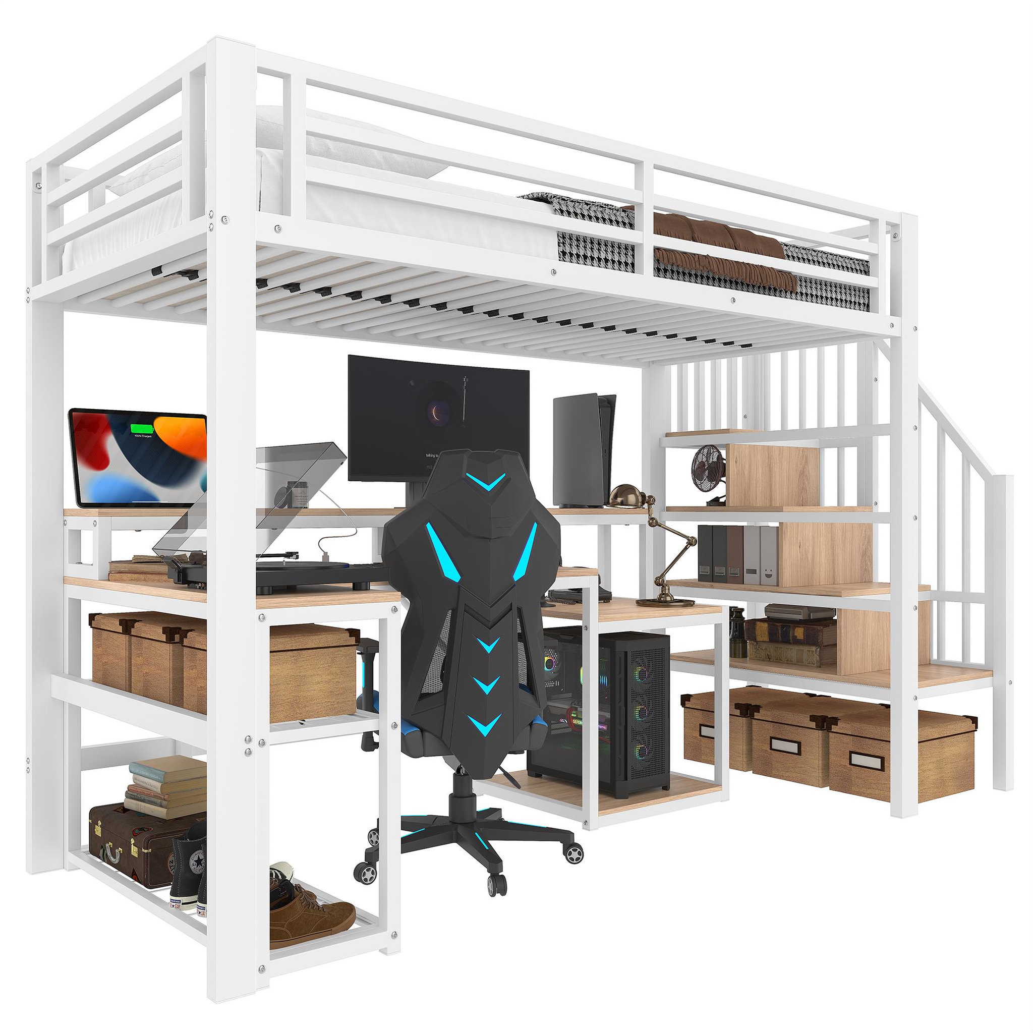 Voir la diapositive 1 : MERAX Lit mezzanine