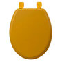 Voir la diapositive 1 : FIVE Abattant WC Bois  Luxe  43cm Jaune