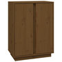 Voir la diapositive 2 : VIDAXL Buffet Marron miel 60x35x80 cm Bois massif de pin