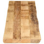 Voir la diapositive 4 : VIDAXL Dessus de table bord vivant 160x40x2,5 cm bois de manguier brut