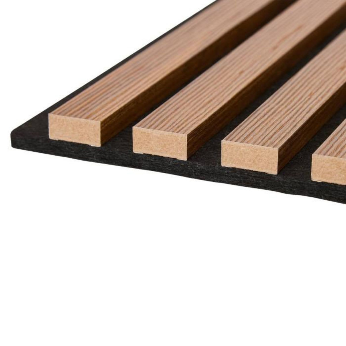 ATMOSPHERA Lot de 3 Panneaux Déco  Colva  30x30cm Marron