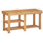 Voir la diapositive 6 : VIDAXL Range-chaussures 90x32x46 cm Bois d'acacia massif