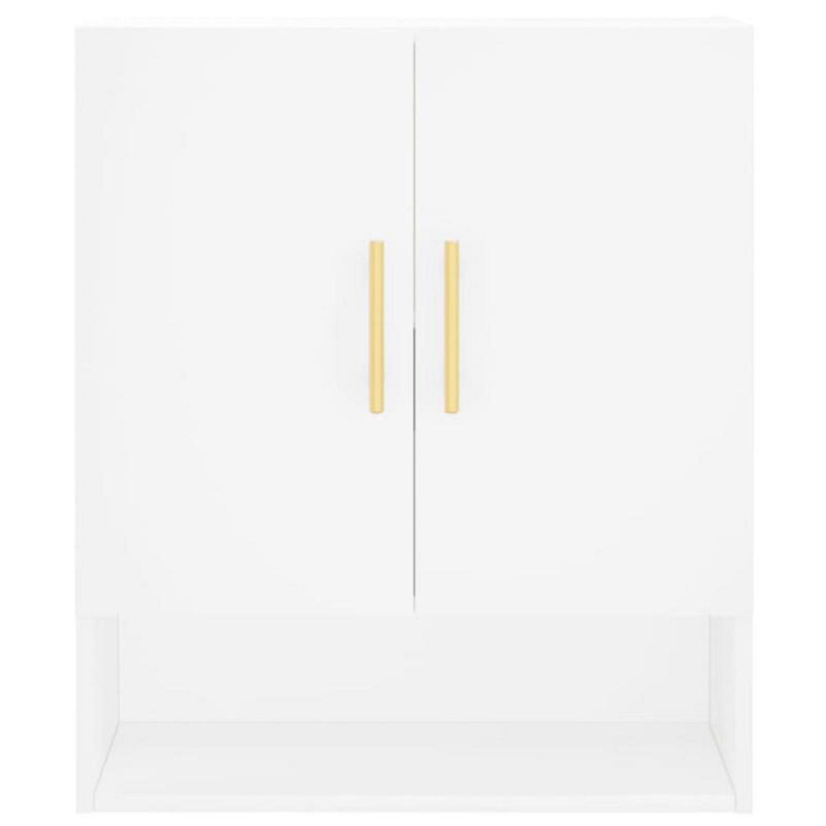 VIDAXL Armoire murale blanc 60x31x70 cm bois d ingénierie