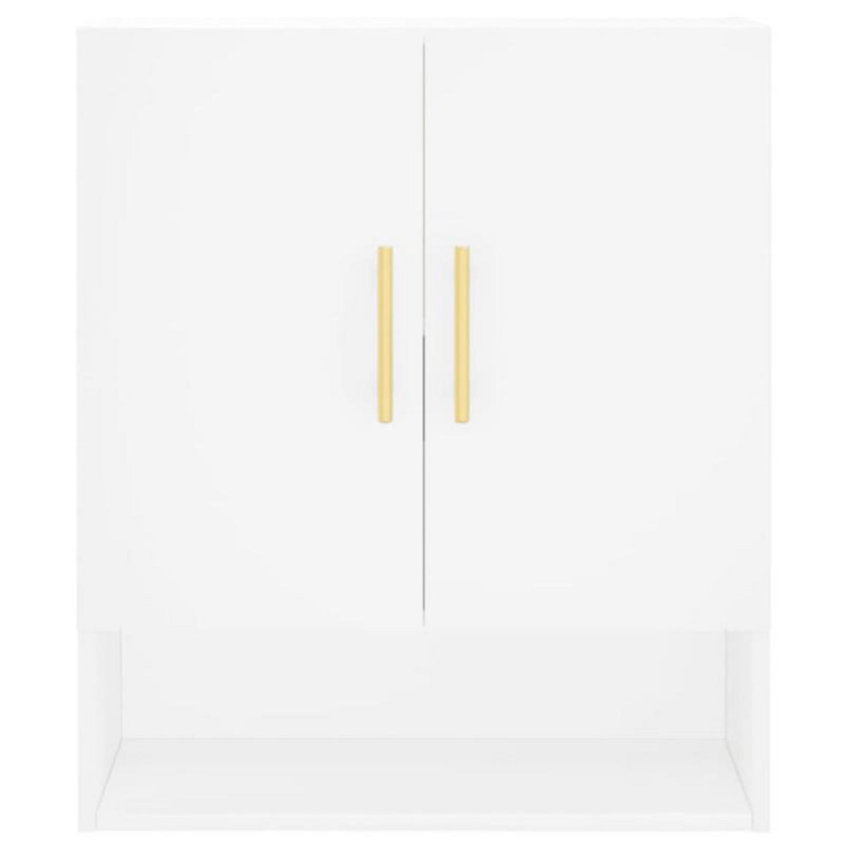 VIDAXL Armoire murale blanc 60x31x70 cm bois d ingénierie