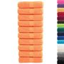 Voir la diapositive 2 : VIDAXL Serviettes de visage de qualité supérieure SOLUND 10 pcs orange