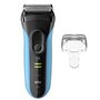 Voir la diapositive 1 : BRAUN Rasoir électrique rechargeable - 3040S