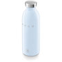 Voir la diapositive 2 : SMEG Bouteille isotherme isotherme 500ml bleu pastel