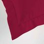 Voir la diapositive 2 : Paris Prix Taie d'Oreiller en Coton Bio  Biolina  50x70cm Bordeaux
