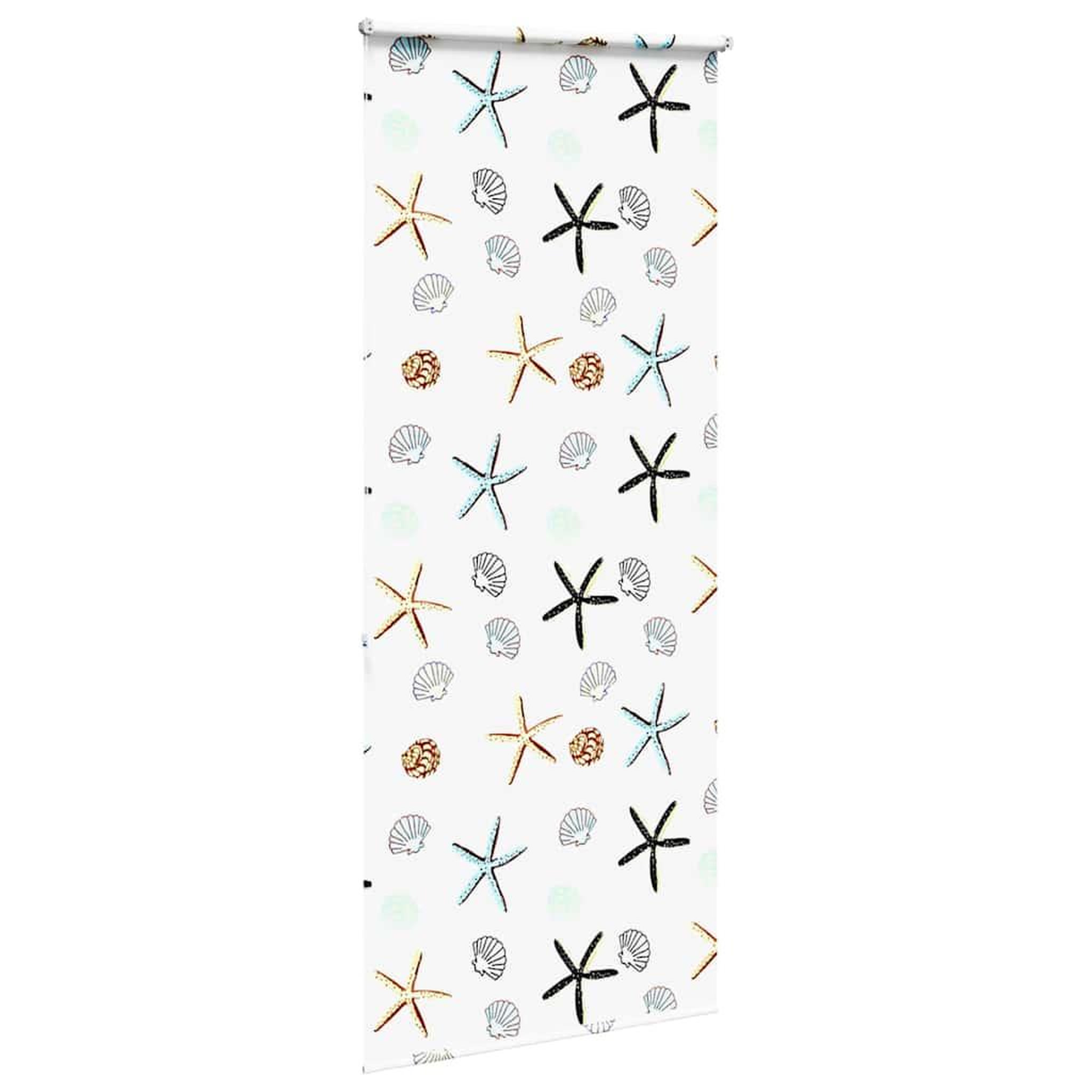 Voir la diapositive 4 : VIDAXL Store enrouleur de douche 100x240 cm largeur du tissu 96 cm