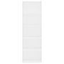 Voir la diapositive 4 : VIDAXL Bibliotheque a 5 niveaux Blanc 60x30x189 cm Bois d'ingenierie