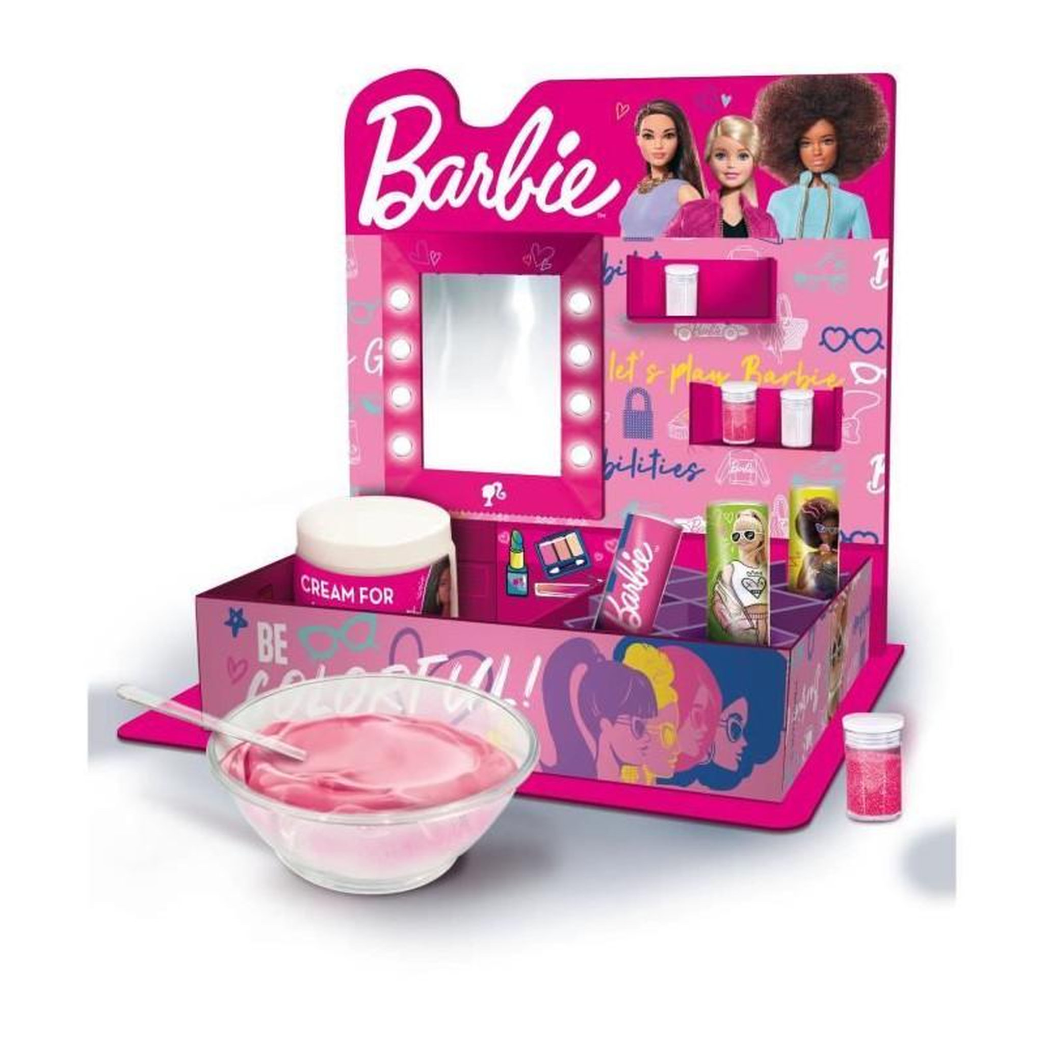 Voir la diapositive 2 : LISCIANI GIOCHI Rouge a levres a personnaliser - Barbie - LISCIANI