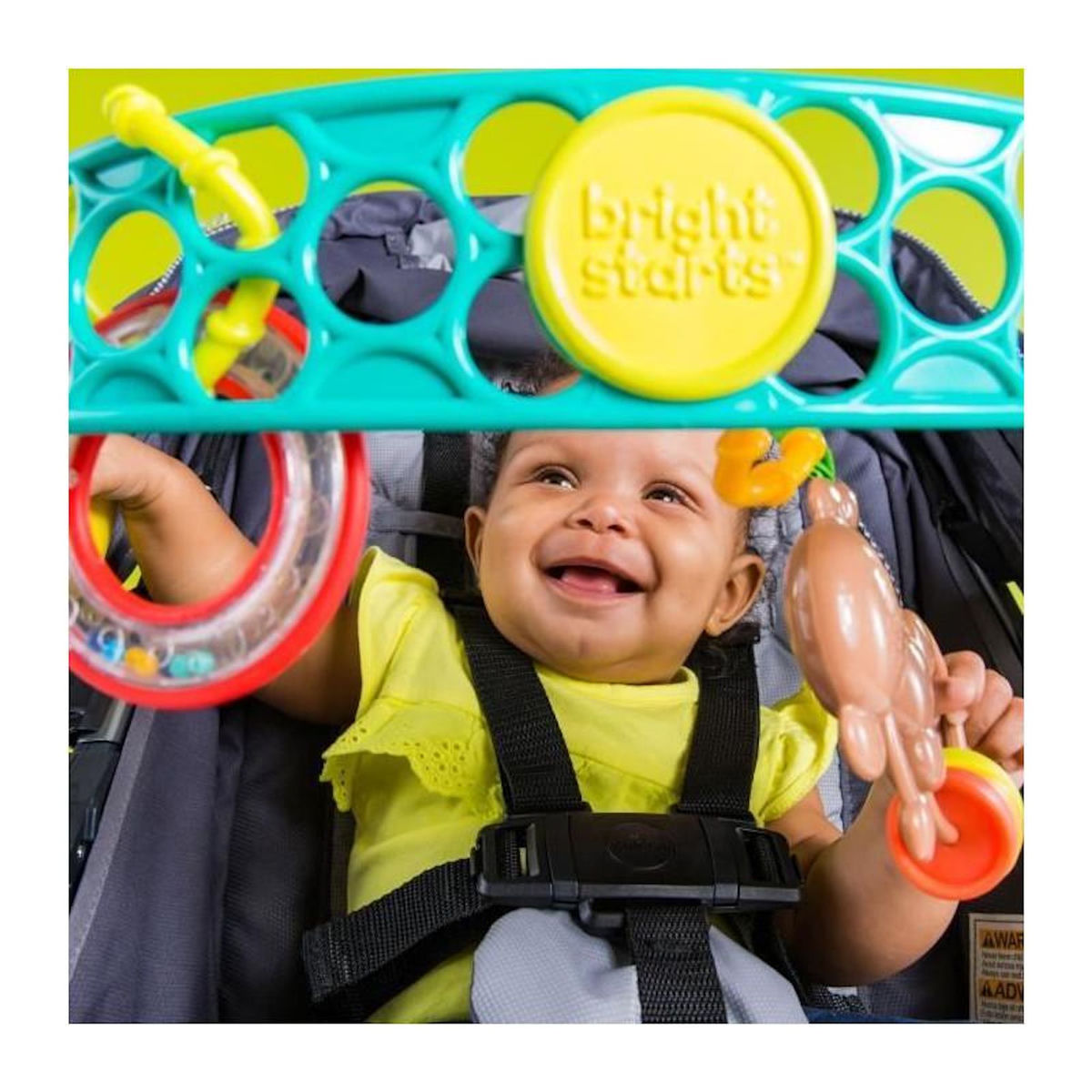 Bright Starts Arche de jeux poussette bébé BRIGHT STARTS Oball 0 mois+