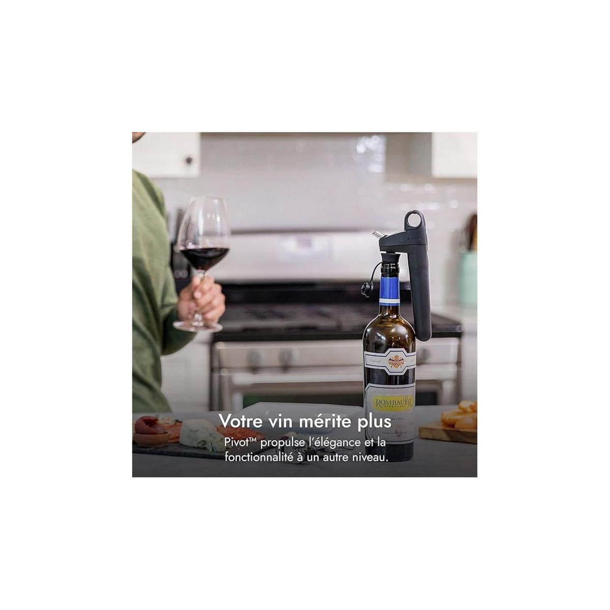 Coravin Système de préservation Pivot+