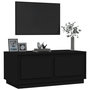 Voir la diapositive 4 : VIDAXL Table basse noir 102x50x44 cm bois d'ingenierie