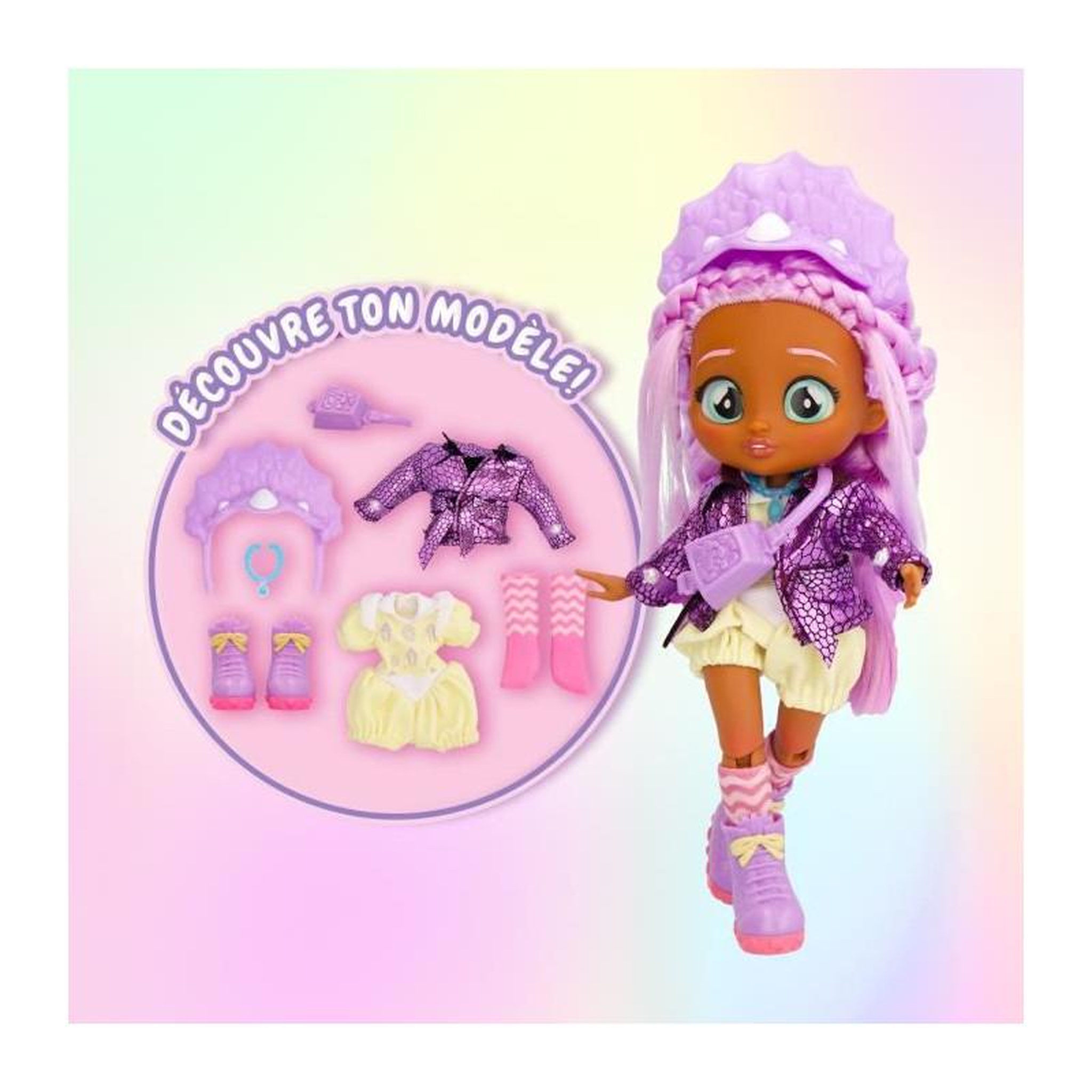 Voir la diapositive 2 : IMC Toys IMC TOYS - Poupee mannequin Phoebe - Cry Babies Best Friends Forever - 904354