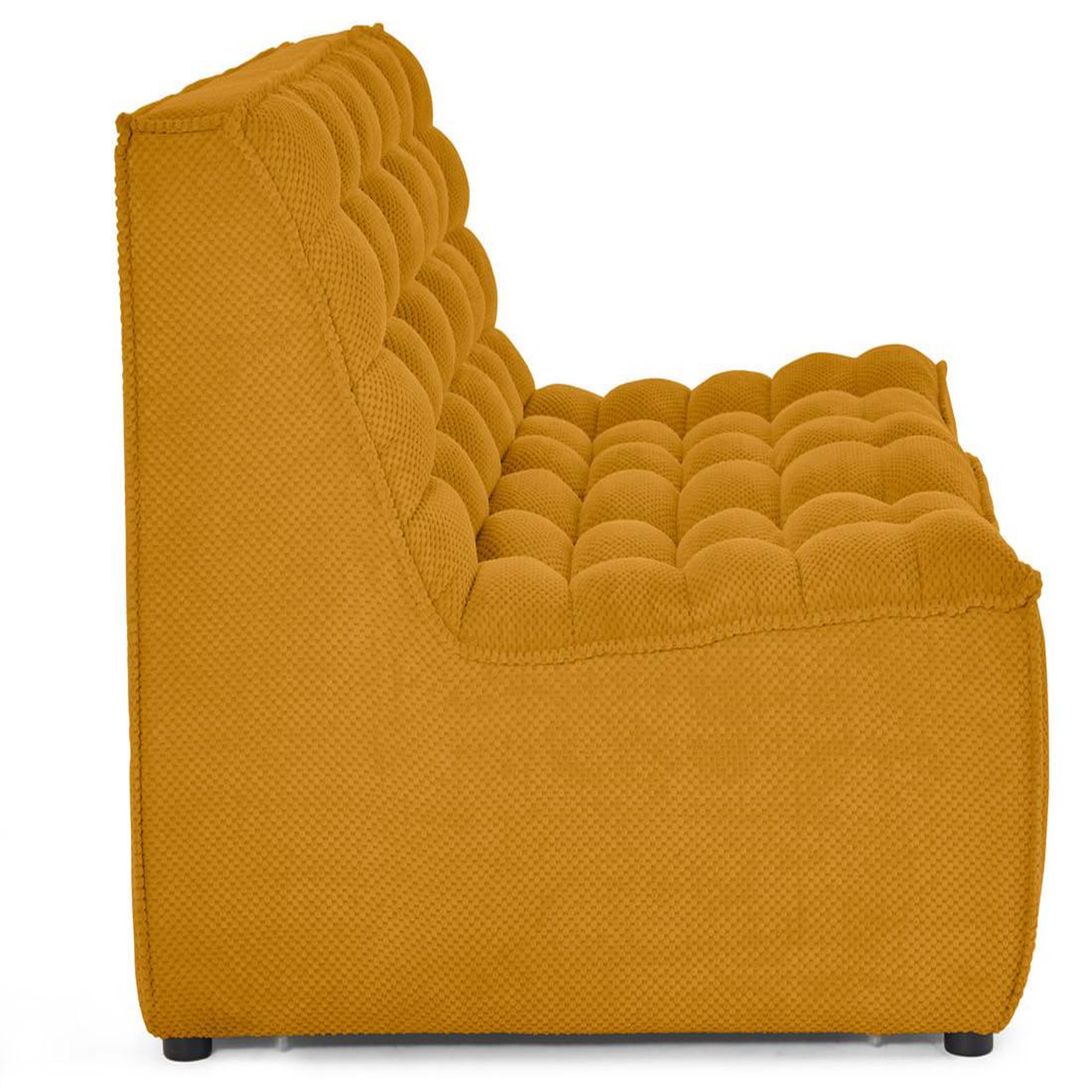 Voir la diapositive 6 : LISA DESIGN Ellie - canapé 2 places en velours texturé