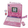 Voir la diapositive 3 : VTECH Ordinateur Genius XL Color Pro Bilingue Rose
