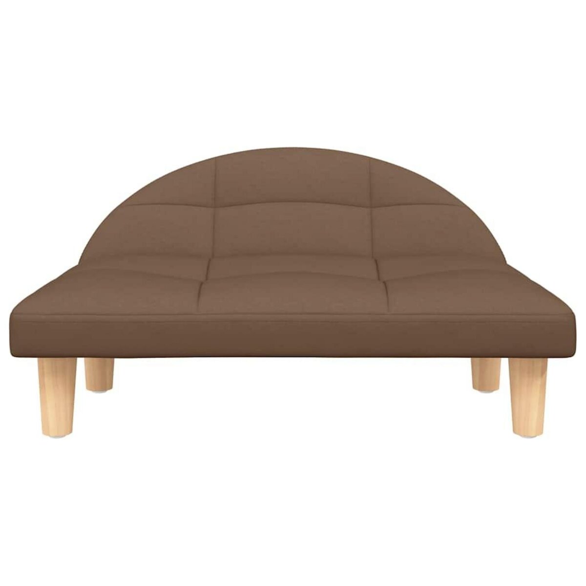 VIDAXL Lit pour chien marron 70x52x30 cm tissu