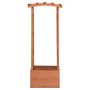 Voir la diapositive 2 : VIDAXL Jardiniere a treillis avec arche 49x39x117 cm Bois de sapin