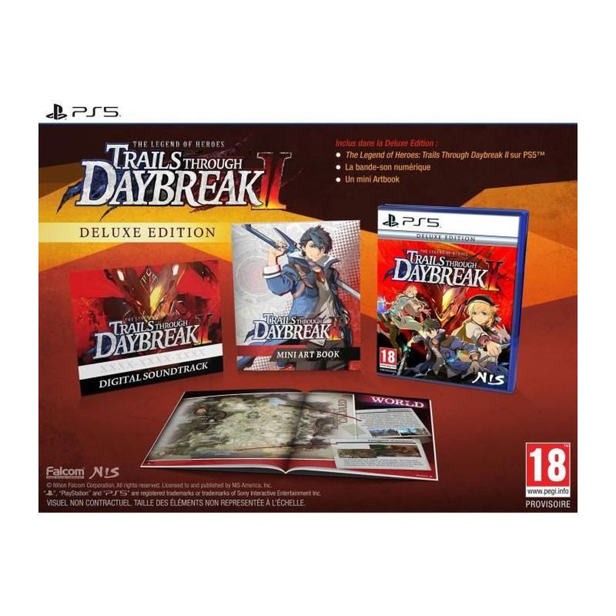 Voir la diapositive 2 : MICROIDS The Legend Of Heroes Trails Through Daybreak II - Deluxe Edition - Jeu PS5