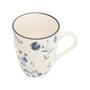 Voir la diapositive 2 : SECRET DE GOURMET Lot de 6 Mugs en Porcelaine  Umami Fleur  31cl Bleu