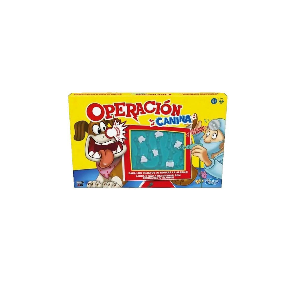 HASBRO Jeu de société Hasbro Opération Canina multicolore