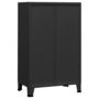 Voir la diapositive 5 : VIDAXL Coffre de rangement industriel Noir 70x40x115 cm Metal