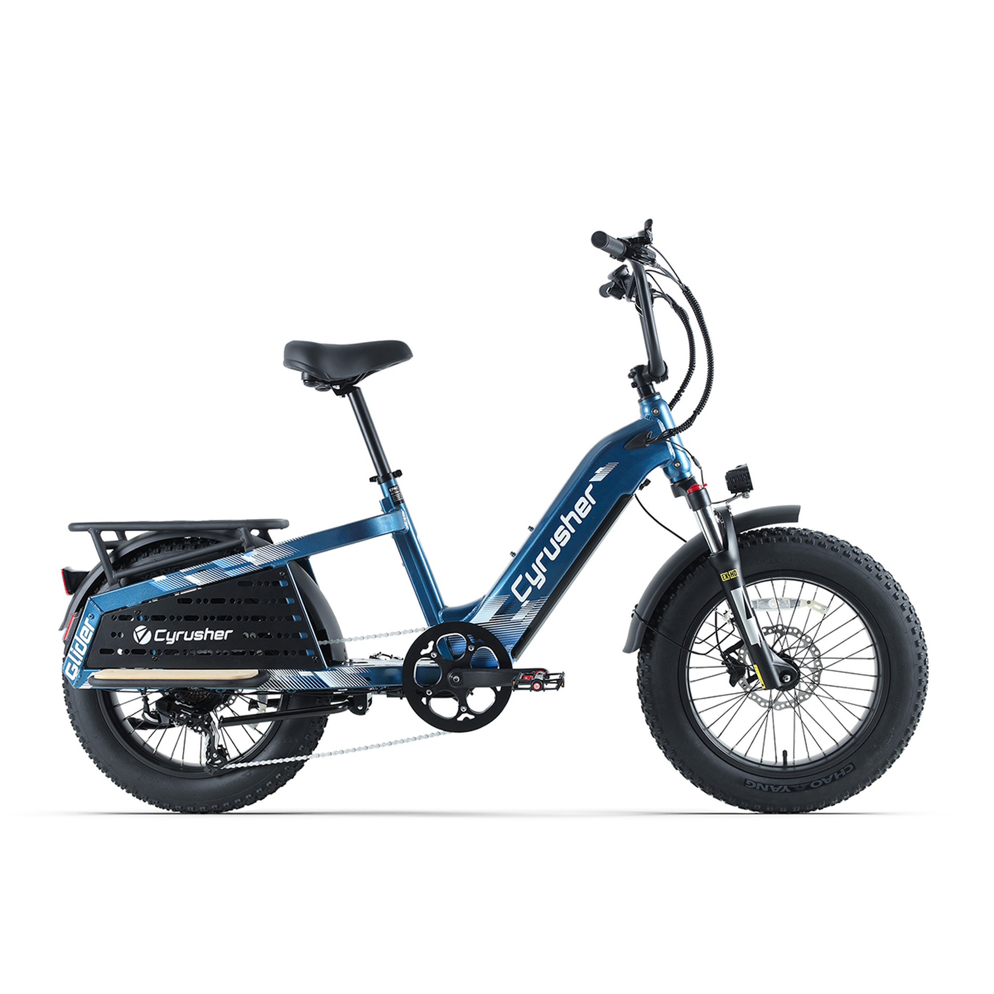 Voir la diapositive 1 : CYRUSHER Vélo cargo électrique Cyrusher Glider