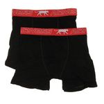 Airness x2 Boxers Rouge/ Garçon Airness 3/57/131. Coloris disponibles : Noir