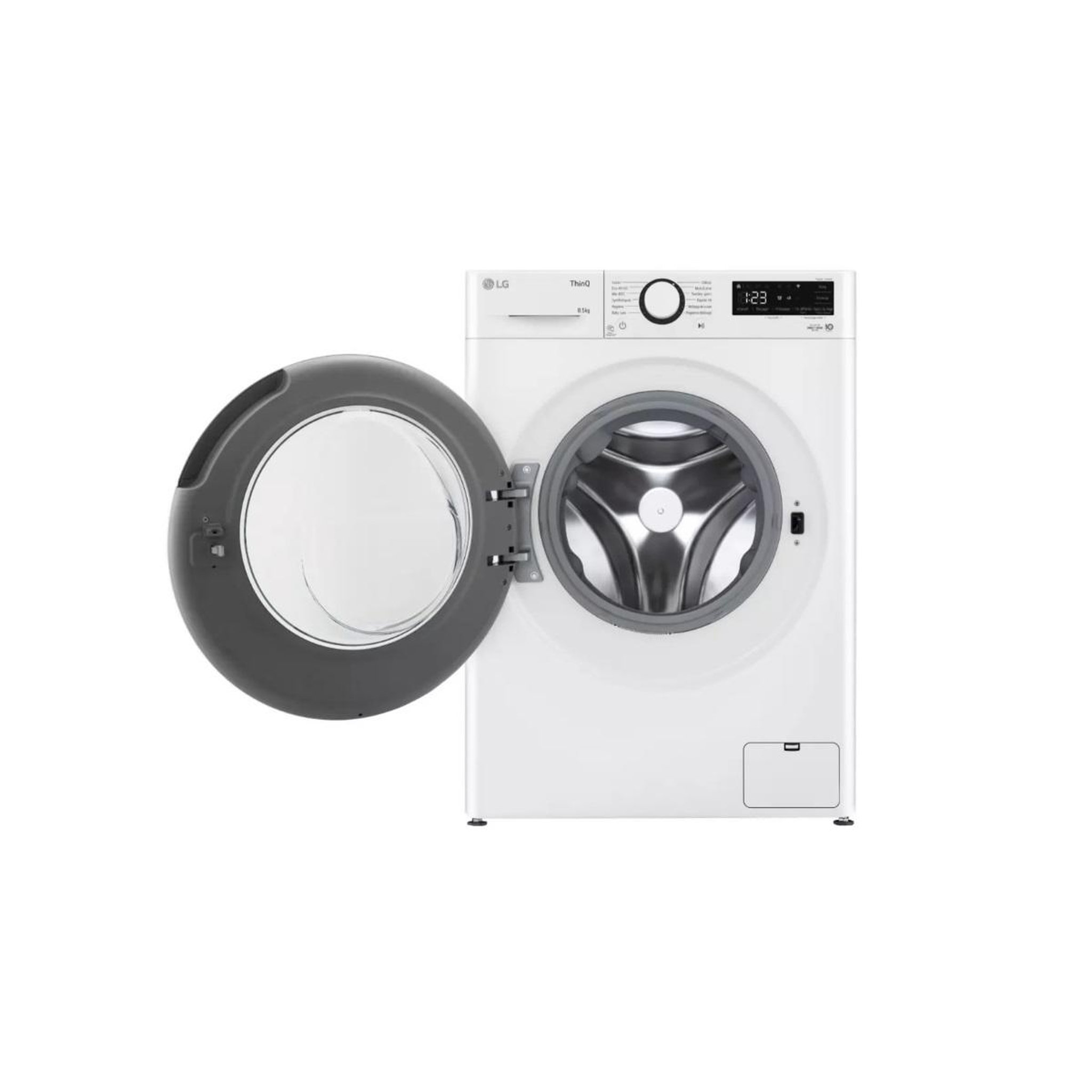 Voir la diapositive 5 : LG Lave-linge frontal 8.5kg 1200 tours/min blanc - F82AV33WH