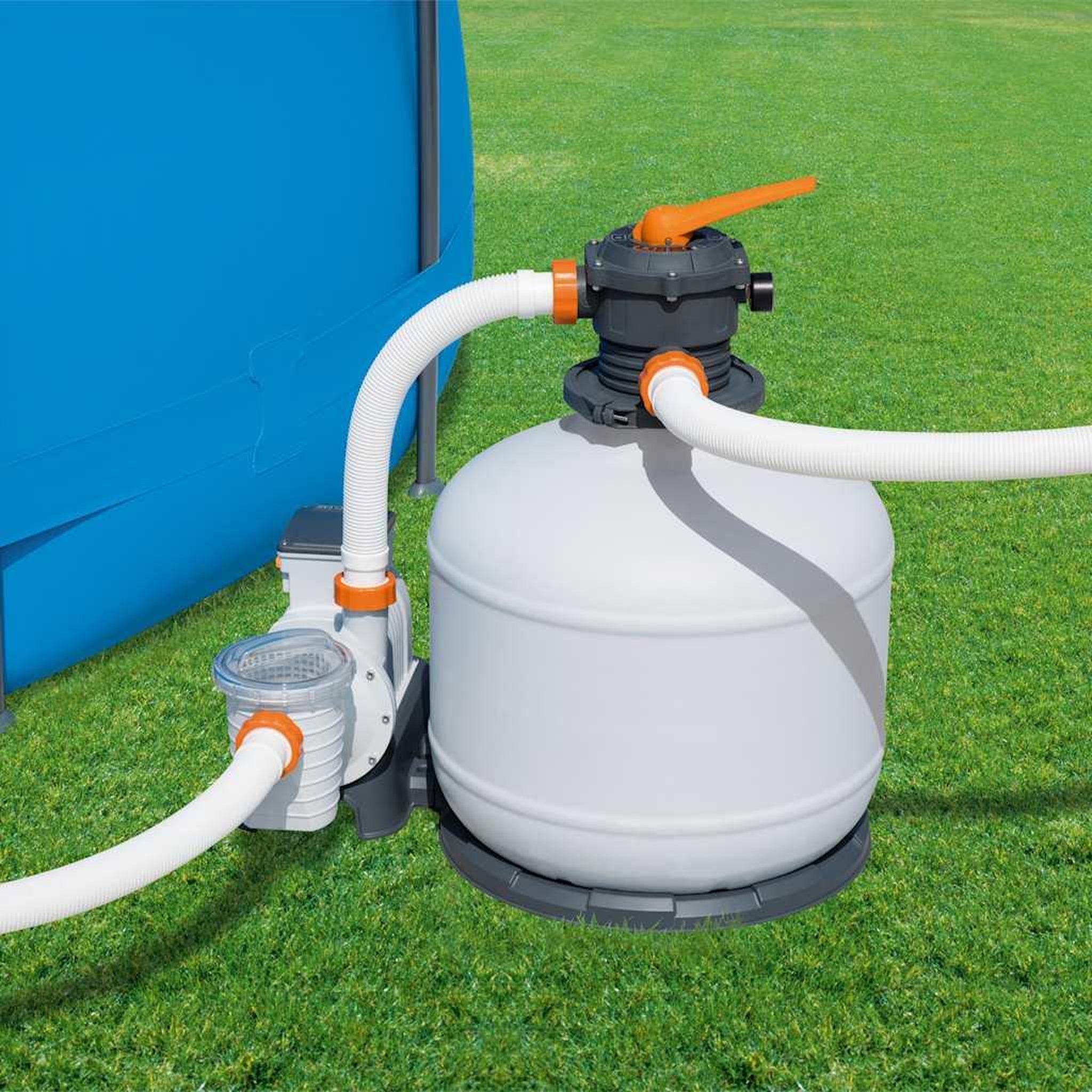 Voir la diapositive 3 : BESTWAY Bestway pompe de filtre a sable flowclear 11355 l/h