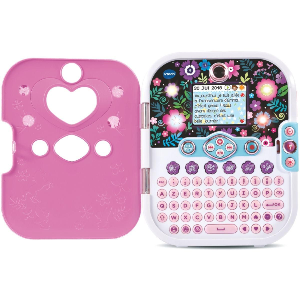 VTECH Jeu éducatif KidiSecrets Selfie Music 2.0 rose