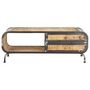 Voir la diapositive 2 : VIDAXL Table basse 100x50x35 cm Bois de manguier massif