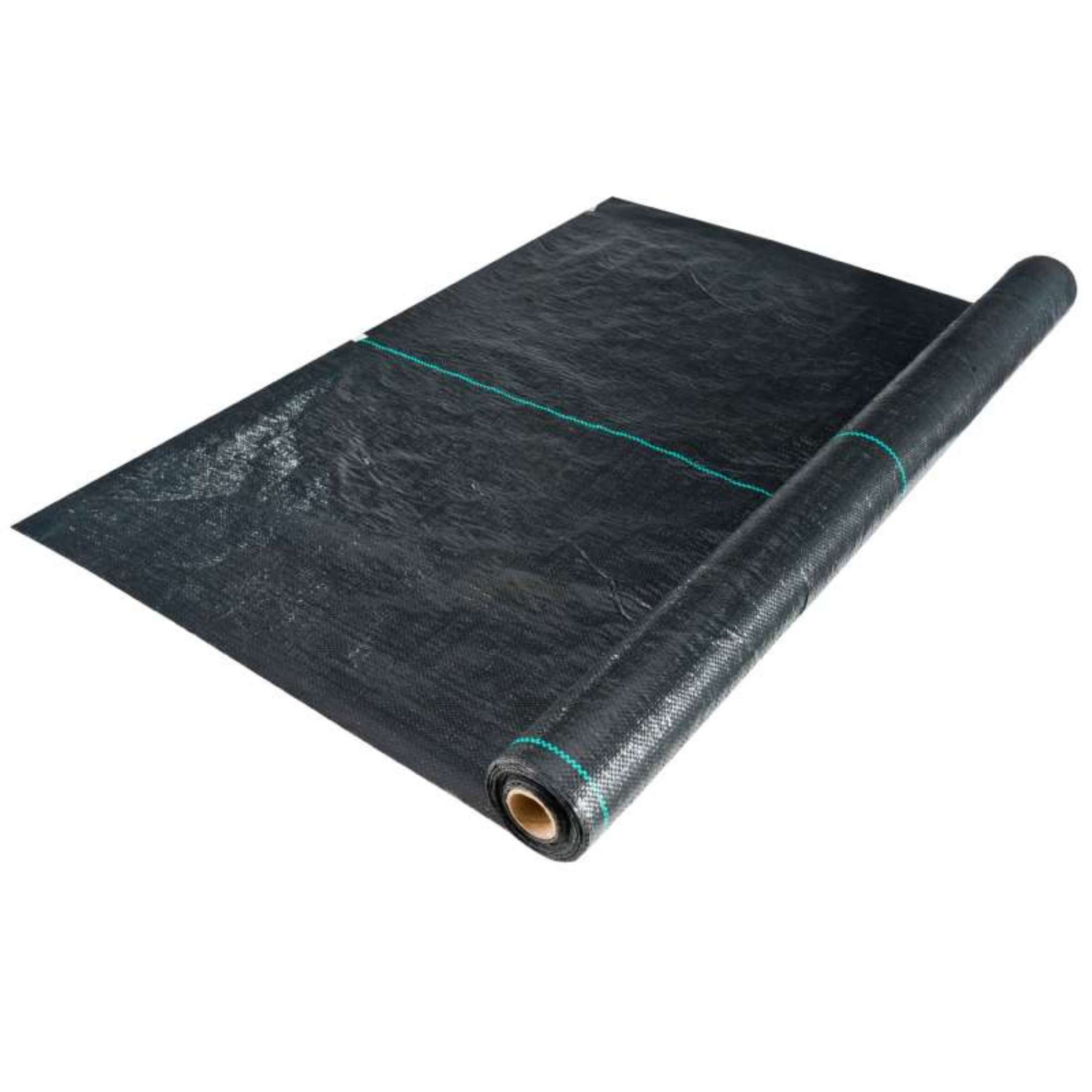 Voir la diapositive 1 :  Toile anti mauvaises herbes 100 g/m2 Werkapro 1 x 10 m