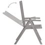 Voir la diapositive 5 : VIDAXL Chaises inclinables de jardin lot de 4 et coussins Bois acacia